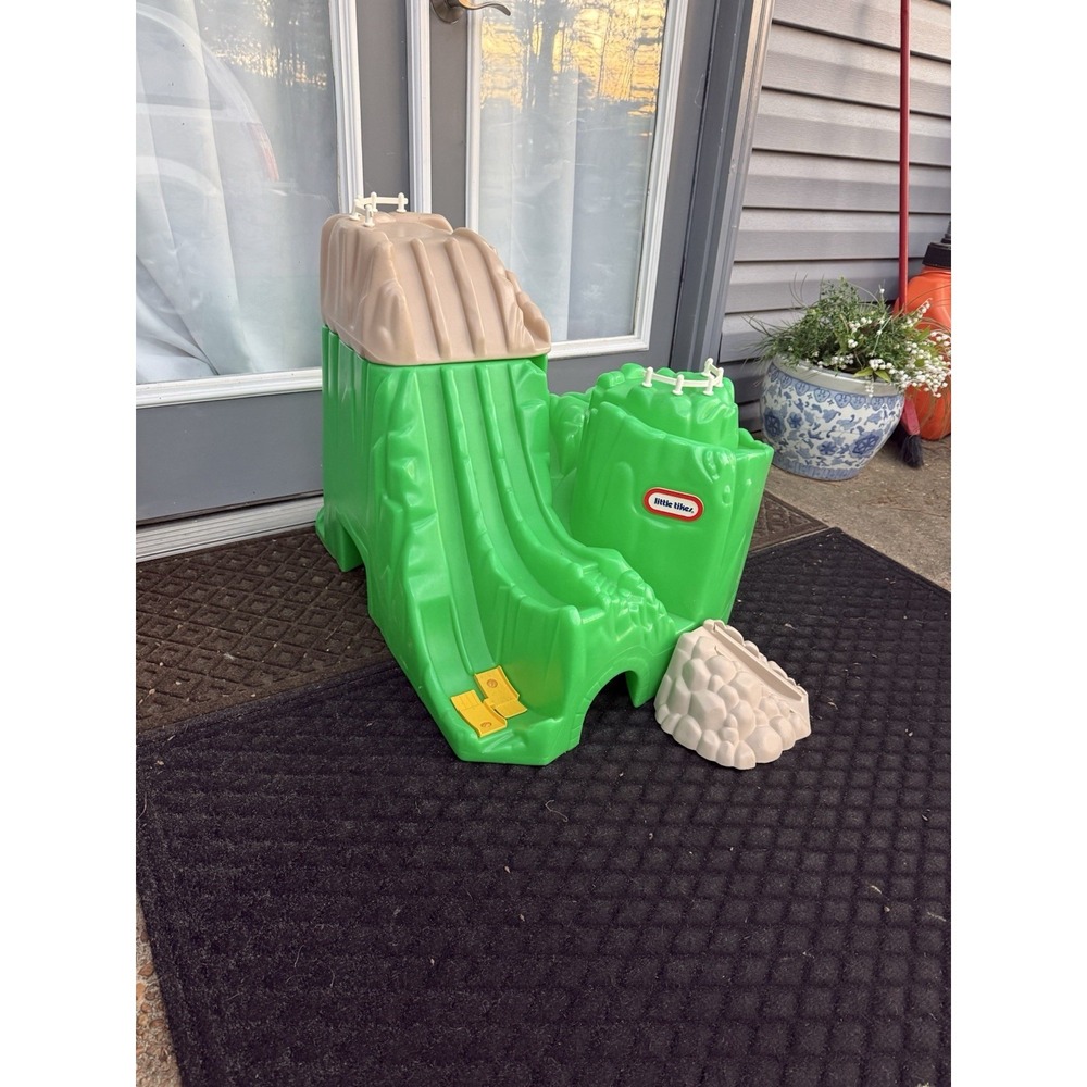 Large Green Mountain Train Car Track Little Tikes Vintage Road And Rail - Picture 3 of 9